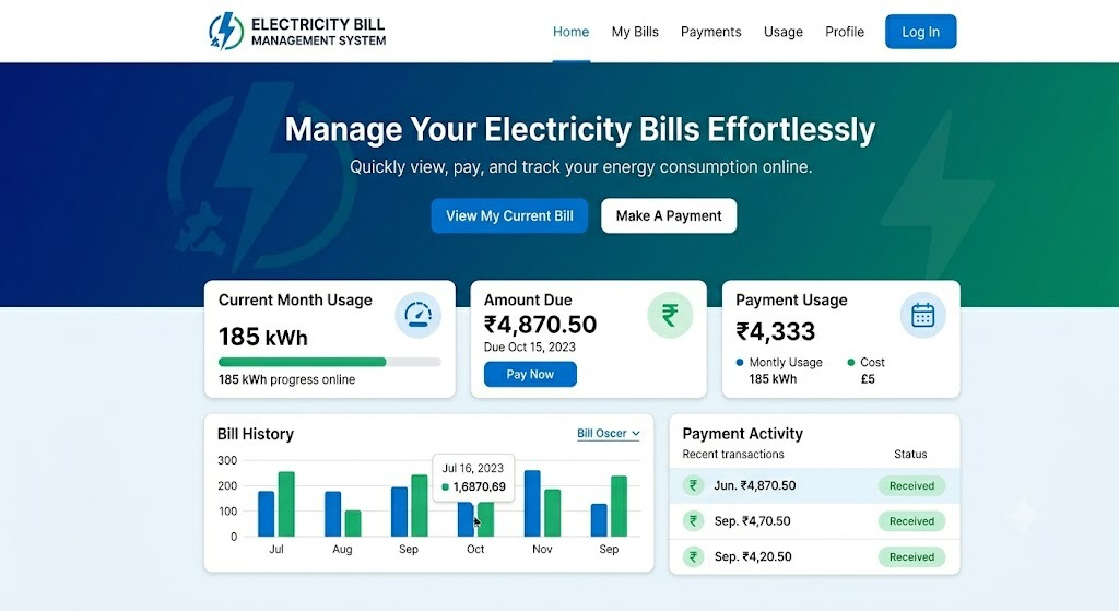 Electricity Bill Management System
